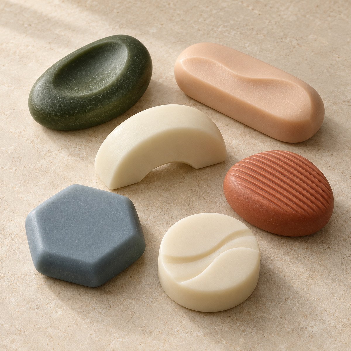 Custom Logo Soap with Existing Shapes and New Molds